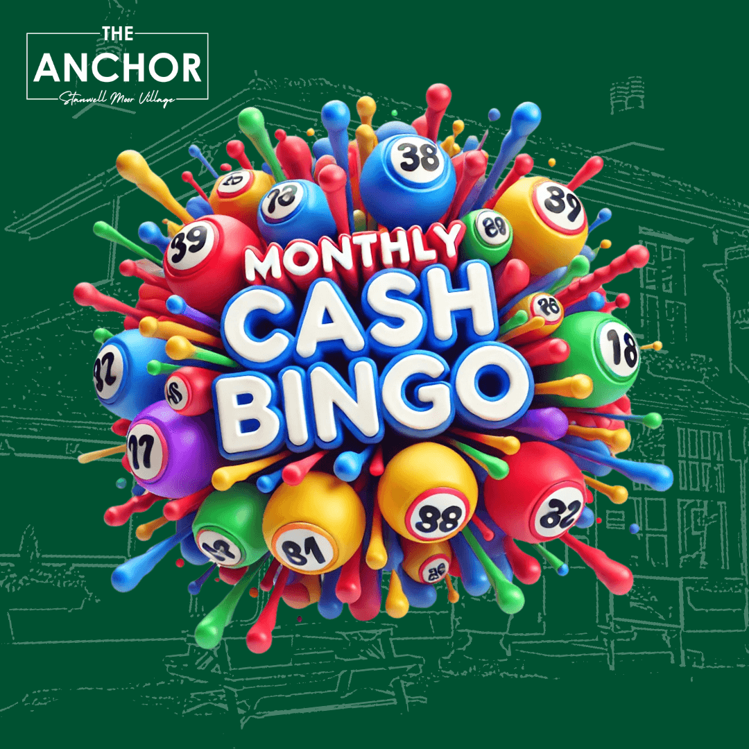 Bingo Night - Cash Bingo at The Anchor, Stanwell Moor