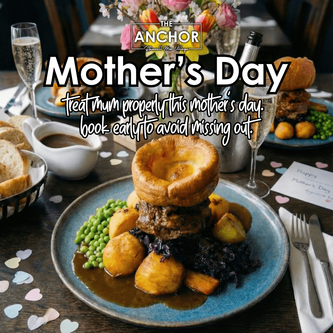 Mother's Day Lunch - Event at The Anchor, Stanwell Moor