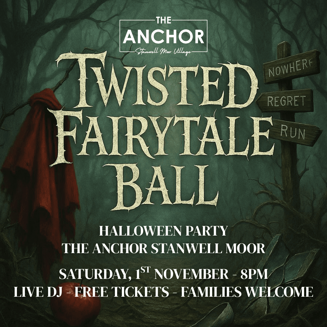 Twisted Fairytale Halloween Party - Parties at The Anchor, Stanwell Moor